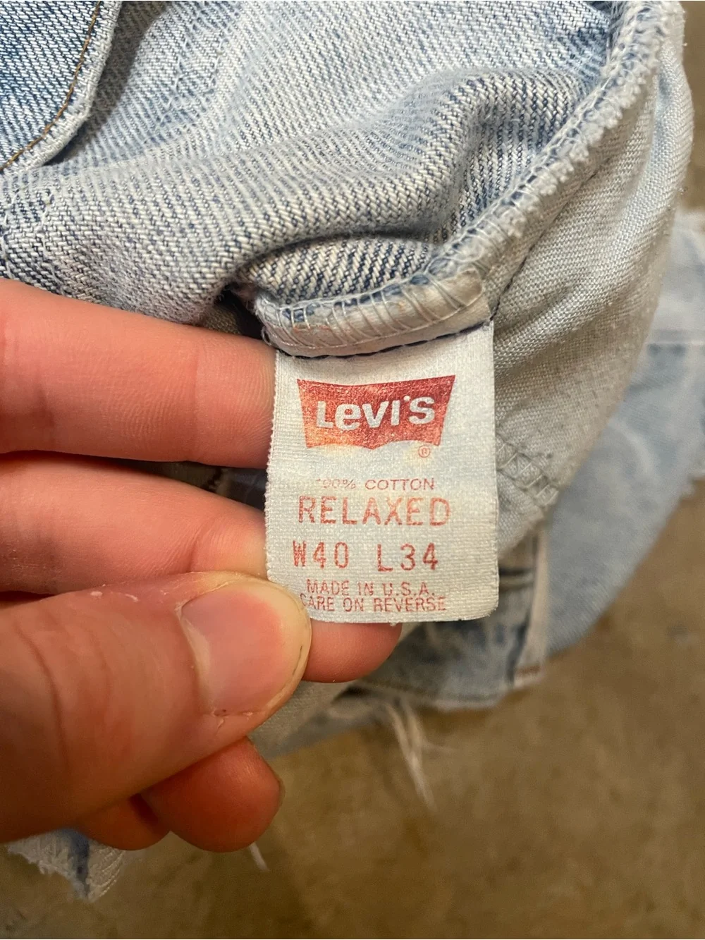 Vintage 90s Levi's Custom Jean Shorts